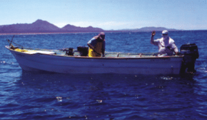 Fishermen in the Seri Pen fisheries. Photo and copyright: Xavier Basurto